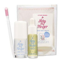 Etude House Help My Finger Cuticle Salon Care Kit: Cuticle remover 8ml + Oil 3.5ml + Pusher 1pc 3pcs