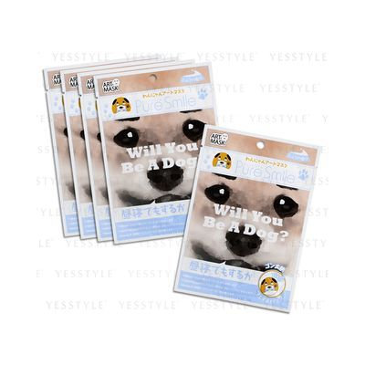 Pure Smile - Wan-Nyan Art Mask (Gonta) 5 pcs