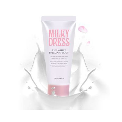 Milkydress The White Brilliant Body Cream 100ml 100ml