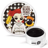 Dewytree Real Gold Black Pearl Eye Patch 60pcs 60sheets