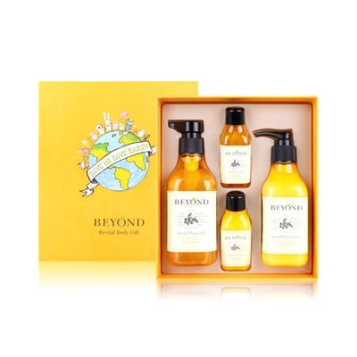 Beyond Revital Body Gift Set: Shower Gel 250ml + 60ml + Emulsion 200ml + 60ml 4pcs
