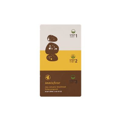 Innisfree Jeju Volcanic Blackhead 3-step Program 1set
