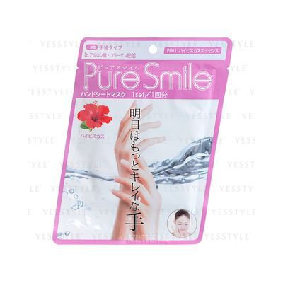 Sun Smile - Pure Smile Pack Sheet Pack (Hand Sheet Pack) (Hibiscus) 5 pcs