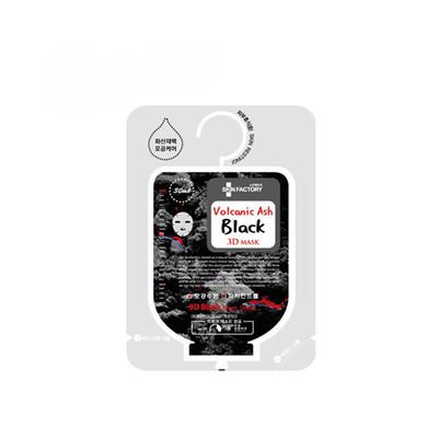 Skin Factory Volcanic Ash 3D Black Mask 10pcs 30ml x 10pcs