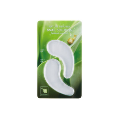 Nature Republic Snail Solution Hydrogel Eye Patch 1set - 2pcs