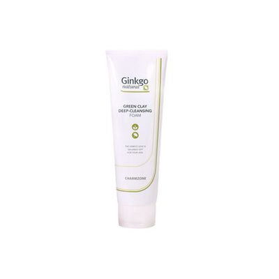 Charm Zone Ginkgo Natural Green Clay Deep Cleansing Foam 180ml 180ml