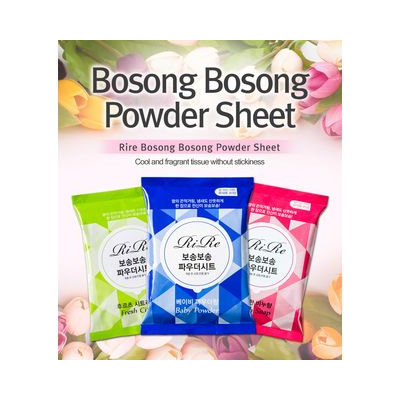 Ri Re Bosong Bosong Powder Sheet 120sheets Baby Powder