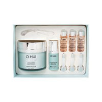 O Hui Miracle Aqua Gel Cream Special Set: Gel Cream 100ml + Eye Serum 10ml + Miracle Moisture Ampoule 777 7ml x 3pcs 5pcs