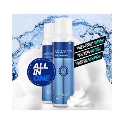 SCINIC - Aqua Homme All In One Cleanser 100ml 100ml