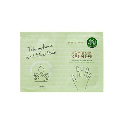 A'pieu APIEU - Take My Hands Nail Sheet Pack (Avocado) 2ml x 2