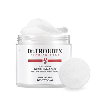 TOSOWOONG - Dr. Troubex Blemish Pads 70pcs 155ml