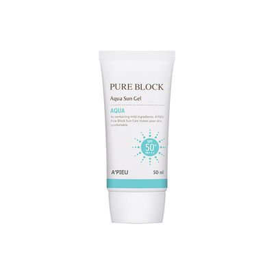 A'pieu APIEU - Pure Block Aqua Sun Gel SPF50+ PA+++ 50ml 50ml
