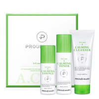 PROUD MARY - A.C Cure Calming Gift Set: Cleanser 150ml + Toner 140ml + Essence 100ml 3pcs