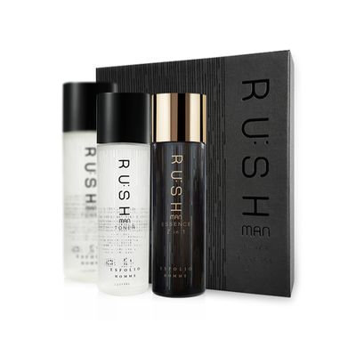 esfolio - Rushman Skin Care Set: Toner 130ml x 2pcs + Essence 130ml 3pcs