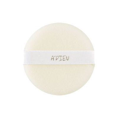 A'pieu APIEU - High-density Compressed Flcoking Puff (Round) 2pcs 2pcs