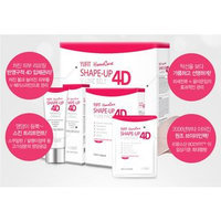 YUFIT - Shape-Up 4D V-Line Set: Belt + Pack (5 sheets) + Firming Cream 20g 3pcs