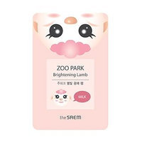 The Saem - Zoo Park Brightening Lamb Mask Sheet 1pc 25ml