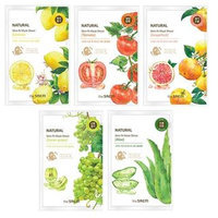 The Saem - Natural Skin Fit Mask Sheet 1pc (5 flavors) Tomato