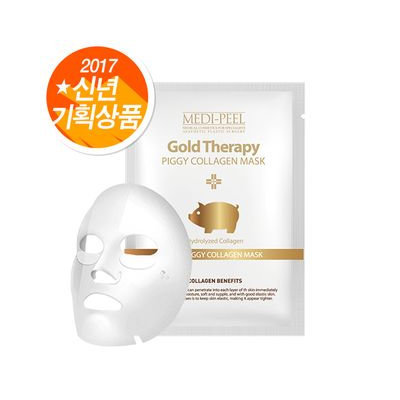 MEDI-PEEL - Gold Therapy Piggy Collagen Mask 1pc 23ml