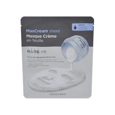 The Face Shop - MasCream Sheet - Moisture 30g 1pc