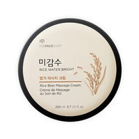 The Face Shop - Rice Water Bright Rice Bran Massage Cream 200ml 200ml