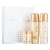 Tony Moly - Floria Nutra-Energy Basic Care Set (4 items): Toner 145ml + 20ml + Emulsion 145ml + 20ml 4 pcs