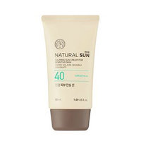 The Face Shop - Natural Sun Eco Calming Sun Cream for Sensitive Skin SPF40 PA+++ 50ml