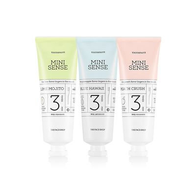 The Face Shop - Mini Sense Toothpaste 50g Blue Hawaii