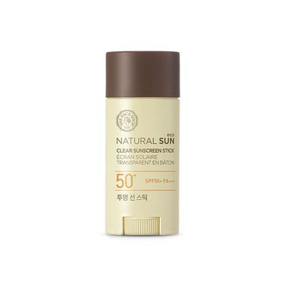 The Face Shop - Natural Sun Eco Clear Sunscreen Stick SPF50+ PA+++ 13.5g
