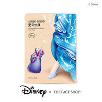 The Face Shop - Disney Cinderellas Glass Shoes Foot Mask 1pair 18ml