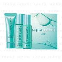 Orbis - Aqua Force M Set: Wash Oil Cut 20g + Lotion Oil Cut 40ml + Moisture Oil Cut 14g 3 pcs