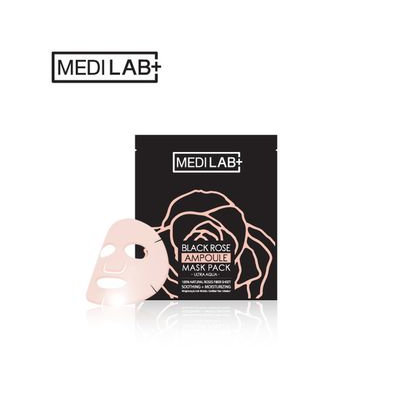 DAYCELL - MEDI LAB Black Rose Ampoule Mask Pack (Ultra Aqua) 1pc 25g