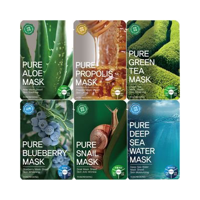 TOSOWOONG - Pure Mask Pack 1pc Deep Sea Water