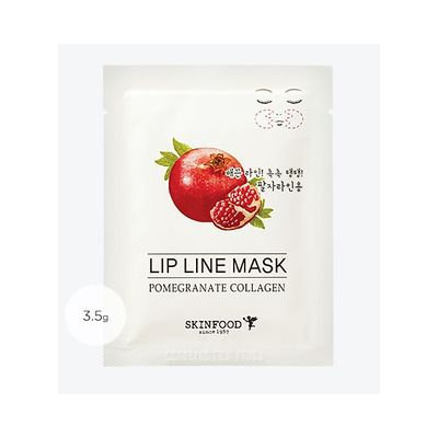 Skinfood - Pomegranate Collagen Lip Line Mask 1pair 3.5g