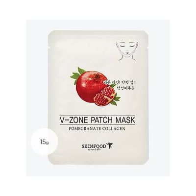 Skinfood - Pomegranate Collagen V-Zone Patch Mask 5 sheets