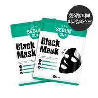 W.Lab - Sebum-Out Black Mask 1pc 23g
