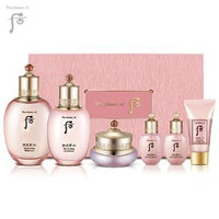 The History of Whoo - Gongjinhyang Soo Soo Yeon Set: Balancer 150ml + 20ml + Lotion 110ml + 20ml + Jin Cream 20ml + Hydrating Overnight Mask 30ml 6pcs