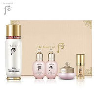 The History of Whoo - Bichup Soonhwan Essence Set: Essence 85ml + Self-Generating Essence 8ml + Gongjinhyang Soo Soo Yeon Balancer 20ml + Lotion 20ml + Jin Cream 10ml 5pcs