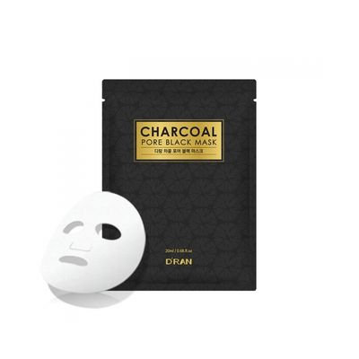 D'ran DRAN - Charcoal Pore Black Mask 1pc 25ml