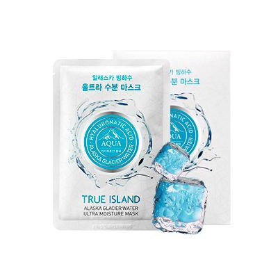 Hope Girl - True Island Alaska Glacier Water Ultra Moisture Mask 10pcs 27ml X 10