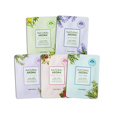 Tony Moly - Natural Aroma Mask Sheet 1pc (5 Types) #02 Lavender