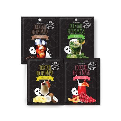 Berrisom - Cocktail Recipe Mask 10pcs (4 Types) Kahlua Milk