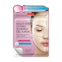 PUREDERM - Multi-Step Hydro Synergy Gel Mask: Skin Tuning Ampoule 2g + Gel Mask 28g 30g