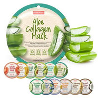 PUREDERM - Rice Bran Collagen Circle Mask 1pc 18g
