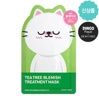 DEWYTREE - Teatree Blemish Treatment Mask 10pcs (Dingo Edition) 10pcs