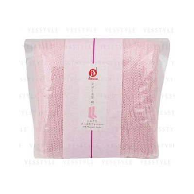 Makanai Cosmetics - Silk Warmer Socks (Pink) 1 pairs