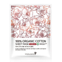 NATURAL PACIFIC - 100% Organic Cotton Sheet Mask Camellia 1pc 25g