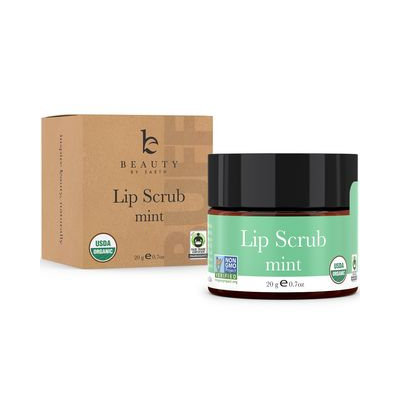 Beauty by Earth - Organic Lip Scrub (Mint), 20g 20g / 0.7oz