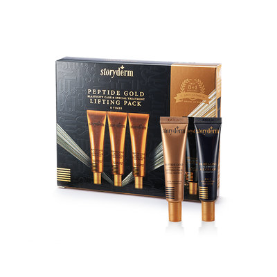 storyderm - Dr Healing Peptide Gold Lifting Pack Set: 15ml x 3pcs + A-Z Cream 15ml 4pcs