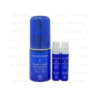 TRANSDERMA - Vitamin C Serum Special Set: Serum (10ml + 1.2ml + 1.2ml) 3 pcs